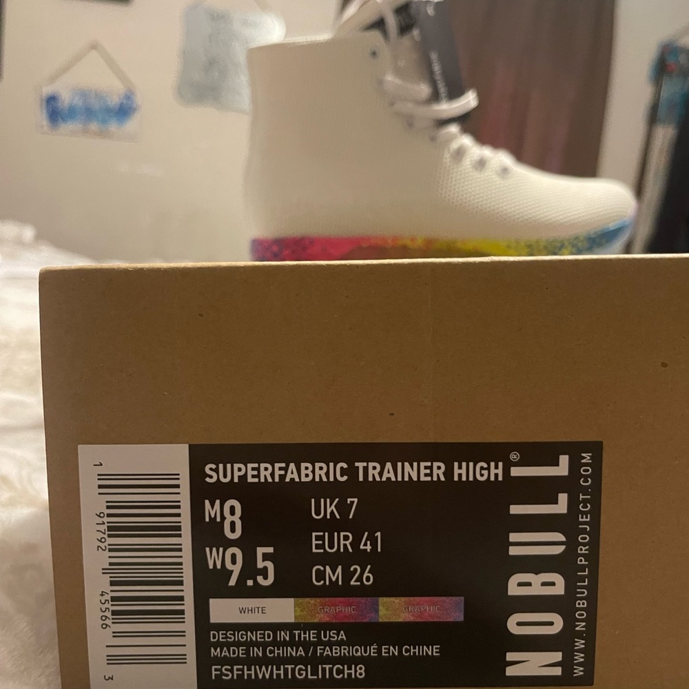 NoBull high top trainers!  Never worn! 9.5 ☺️